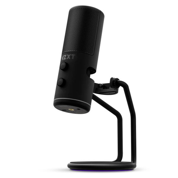 ストリーマー・ゲーマー向けマイク Cardioid USB Microphone NZXT Capsule Matte Black AP-WUMIC-B1 【キャンセル不可・北海道沖縄離島配送不可】