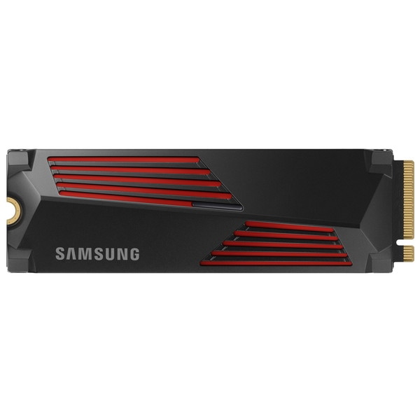 SSD サムスン SAMSUNG 990 PRO with Heatsink MZ-V9P4T0G-IT 4000GB M.2 Type2280 PCI-Express Gen4 V-NAND TLC 読込速度 7450MB/s 書込速度 6900MB/s 【キャンセル不可・北海道沖縄離島配送不可】-お取り寄せ‐