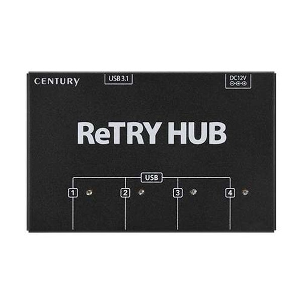 Century [センチュリｰ] CT-USB4HUBV2 （USBデバイス接続制御アダプター ReTRY HUB） 【キャンセル不可・北海道沖縄離島配送不可】