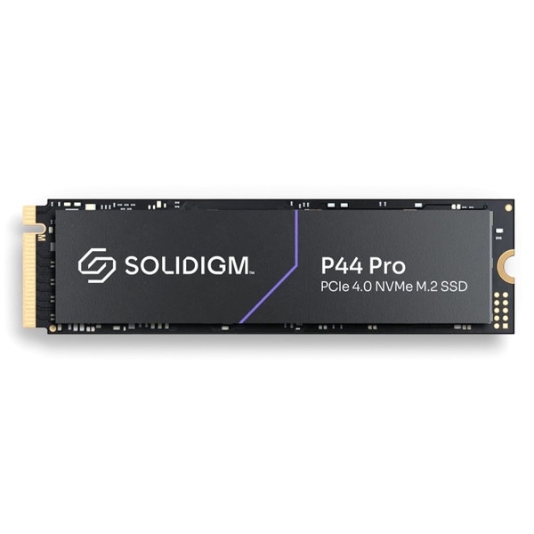 M.2 NVMe SSD Solidigm ソリダイム P44 Pro SSDPFKKW010X7X1 容量 1000GB 規格サイズ M.2 Type2280 インターフェイス PCI-Express Gen4 タイプ 3D NAND 読込速度 7000MB/s 書込速度 6500MB/s