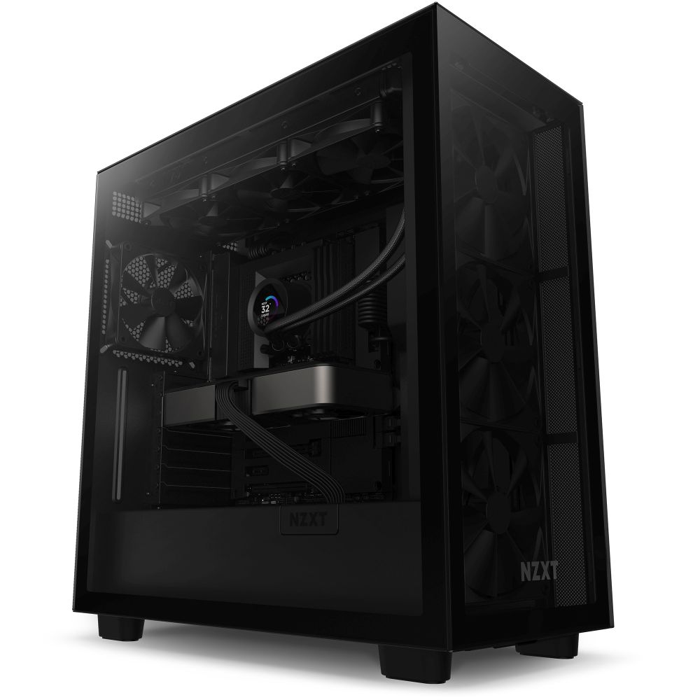 NZXT KRAKEN (BASE) serise 水冷CPUクーラー RL-KN360-B1 ブラック