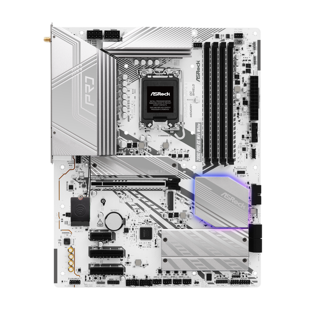 ASRock Z890 Pro RS WiFi White　intel Z890 マザーボード ATX  【キャンセル不可・北海道沖縄離島配送不可】