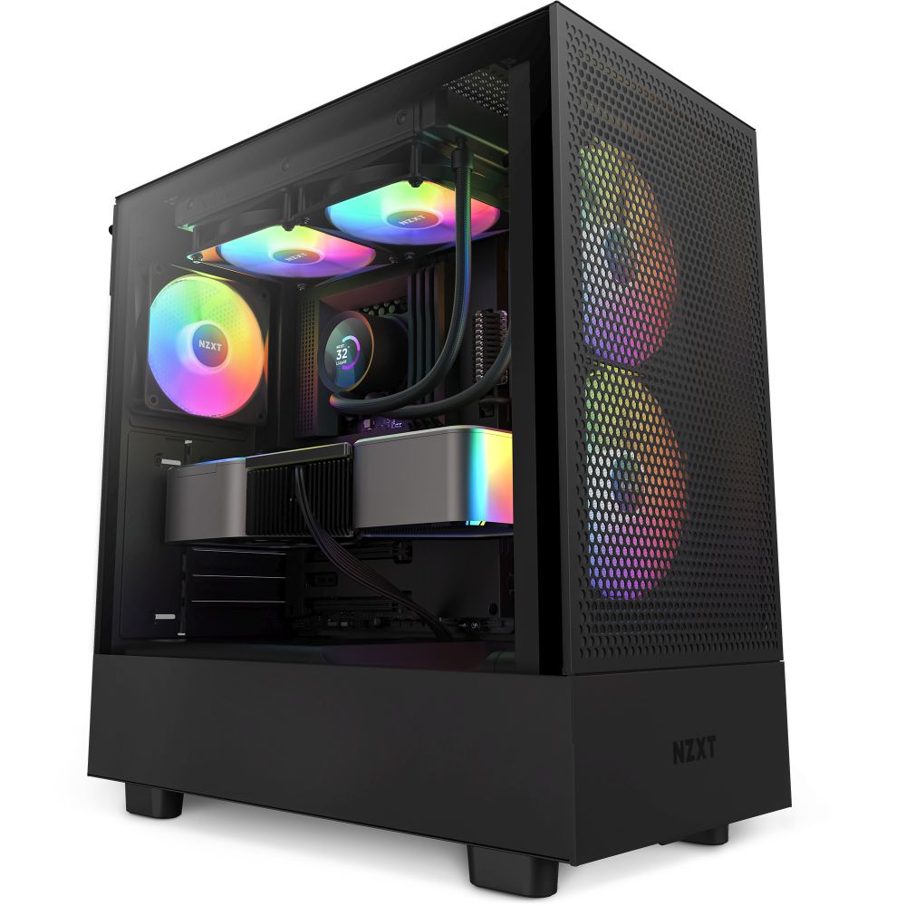 NZXT KRAKEN (BASE) RGB serise 水冷CPUクーラー RL-KR240-B1 ブラック【キャンセル不可・北海道沖縄離島配送不可】