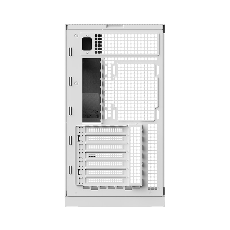 GEOMETRIC FUTURE ミドルタワー PCケース Model 5　GF-M5-WH　ホワイト 【キャンセル不可・北海道沖縄離島配送不可】