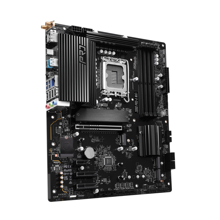 ASRock Z890 Pro-A WiFi intel Z890 マザーボード ATX  【キャンセル不可・北海道沖縄離島配送不可】