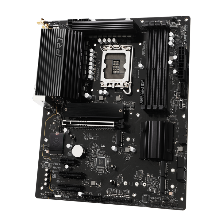 ASRock Z890 Pro-A WiFi intel Z890 マザーボード ATX  【キャンセル不可・北海道沖縄離島配送不可】