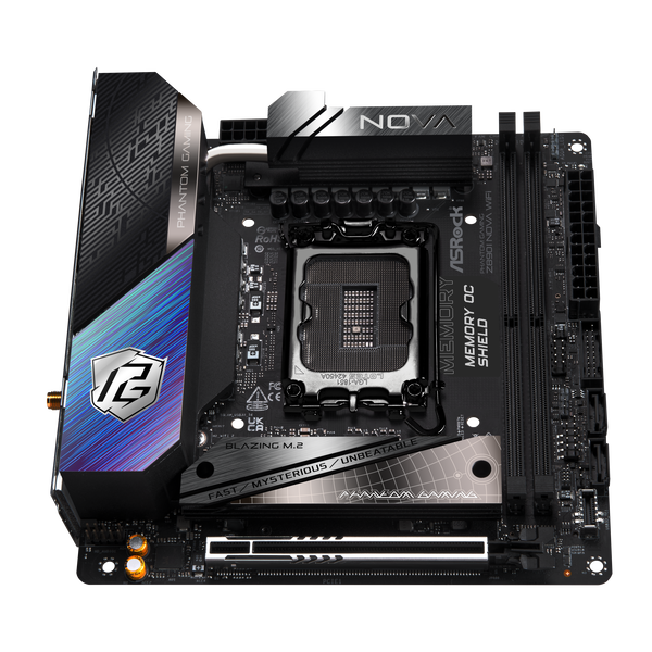 ASRock　Z890I Nova WiFi　intel Z890 マザーボード iTX 【キャンセル不可・北海道沖縄離島配送不可】商品コード：6501-2710020072779