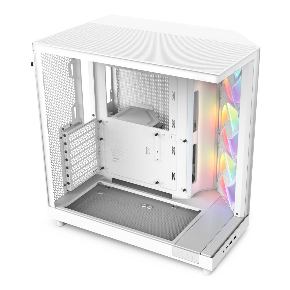 NZXT H6 FLOW ミドルタワーPCケース CC-H61FW-R1