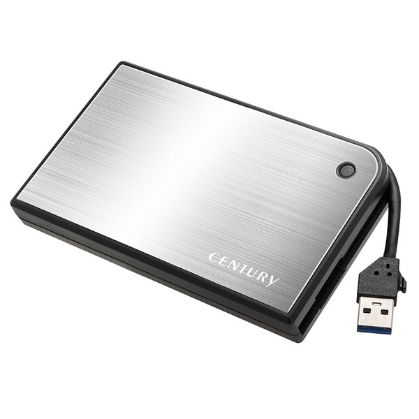 Century センチュリー MOBILE BOX　USB3.0 SATA6G 色：シルバー×ブラック