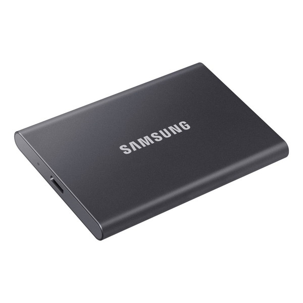 Samsung サムスン ポータブルSSD スタンダードモデル T7シリーズ 1TB（グレー）Portable SSD T7 MU-PC1T0T-IT/A【キャンセル不可・北海道沖縄離島配送不可】