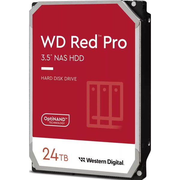 WESTERN DIGITAL ウエスタンデジタル WD Red Pro　内蔵HDD 3.5インチ WD240KFGX 24TB 7200rpm キャッシュ 512MB【キャンセル不可・北海道沖縄離島配送不可】