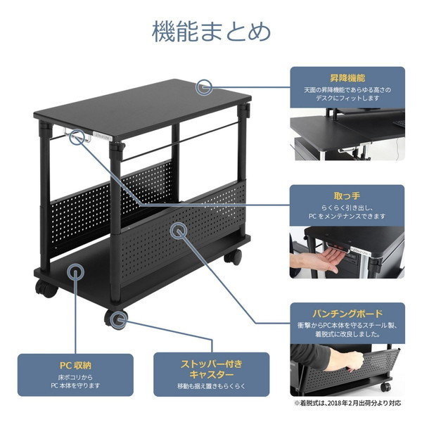 Bauhutte バウヒュッテ クリエイターズデスク　昇降式L字デスク 木目 BHD-670H-WD 【代引・日時指定・キャンセル不可・北海道沖縄離島配送不可】 -メーカー直送- ※メーカー在庫潤沢