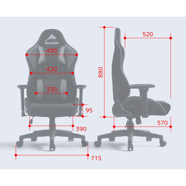 ローザ ゲーミングチェア グレー色【GY】 株式会社関家具 日本の老舗家具メーカーがつくったゲーミングギアブランド 【代引・日時指定・キャンセル不可・北海道沖縄離島配送不可】