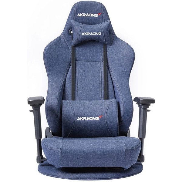 ゲーミングチェア AKRacing ゲーミング座椅子 極坐（ぎょくざ） デニムモデル Gyokuza Denim オフィスチェア AKR-GYOKUZA-DENIM 4549584360712-ds メーカー直送【代引・日時指定・キャンセル不可・北海道沖縄離島配送不可】