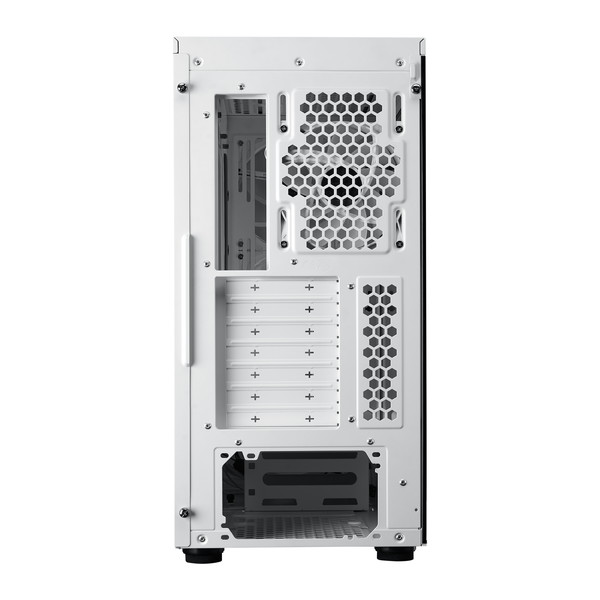 CoolerMaster 背面コネクターマザーボード対応140mmトリプルファン搭載ミドルタワーPCケース「MasterBox 600 White」 MB600-WGNN-S00 ホワイト 白【キャンセル不可・北海道沖縄離島配送不可】