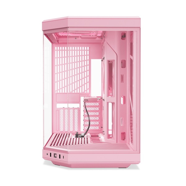 HYTE ピラーレス式パノラマガラス搭載 ミドルタワーPCケース 「Y70 Milky」 Y70 Strawberry Milk ストロベリーミルク ピンク【キャンセル不可・北海道沖縄離島配送不可】