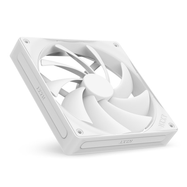 NZXT ケースファン 低騒音エアフローモデル F140Q(2024) 140mm PWM 500～1500rpm RF-Q14SF-W2 ホワイト 白【キャンセル不可・北海道沖縄離島配送不可】