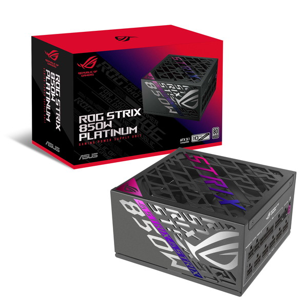 ASUS PC電源 ROG-STRIX-850P-GAMING 80PLUS Platinum 認証 ATX3.1 対応 【キャンセル不可・北海道沖縄離島配送不可】