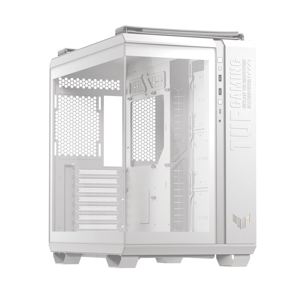 ASUS PCケース TUF Gaming GT502 Horizon white ミドルタワー ATX Micro-ATX Mini-ITX 対応 ホワイト 【キャンセル不可・北海道沖縄離島配送不可】