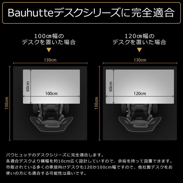 Bauhutte バウヒュッテ デスク用テント ぼっちてんと ブラック 幅130cm BBT1-130-BK 【代引・日時指定・キャンセル不可・北海道沖縄離島配送不可】 -メーカー直送- ※メーカー在庫潤沢