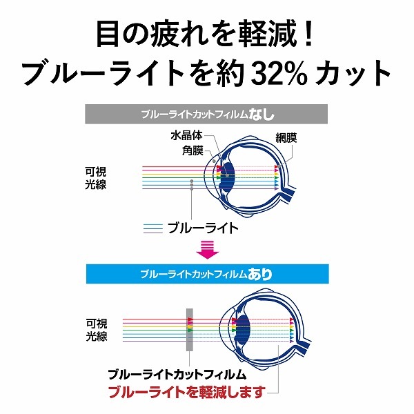 ELECOM エレコム DJP-TP033BL 電子辞書ﾌｨﾙﾑ ﾌﾞﾙｰﾗｲﾄｶｯﾄ 2020年ﾓﾃﾞﾙ SHARP 【キャンセル不可・北海道沖縄離島配送不可】