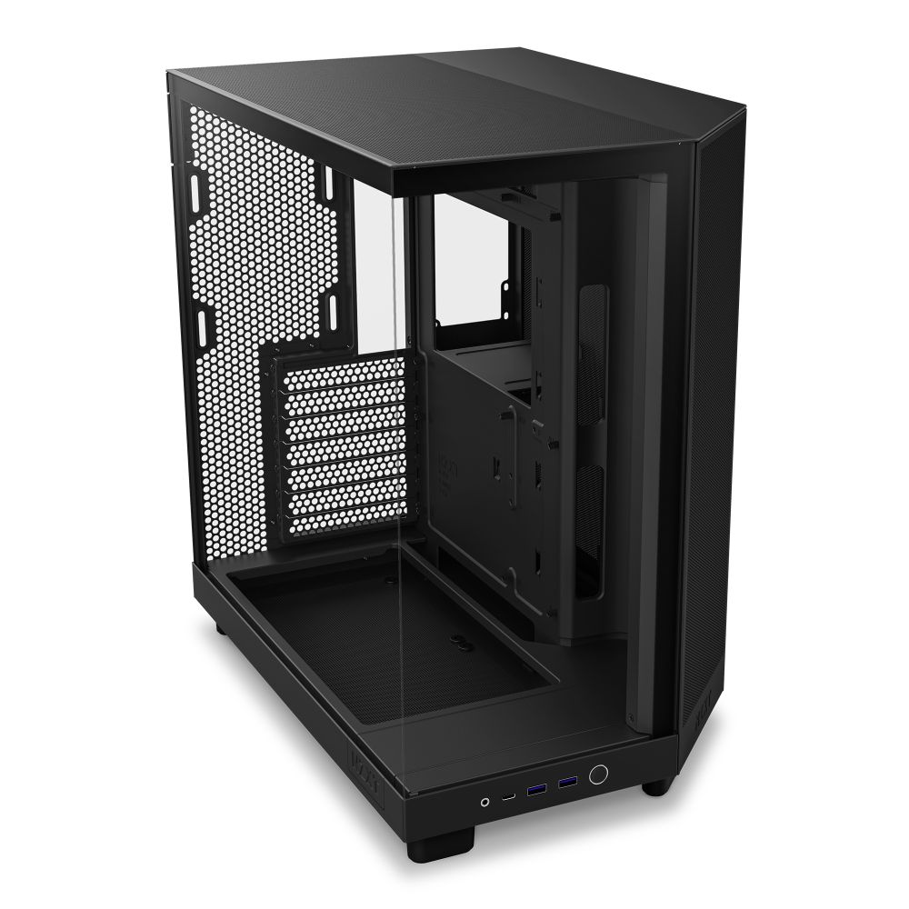 NZXT H6 FLOW ミドルタワーPCケース CC-H61FB-01