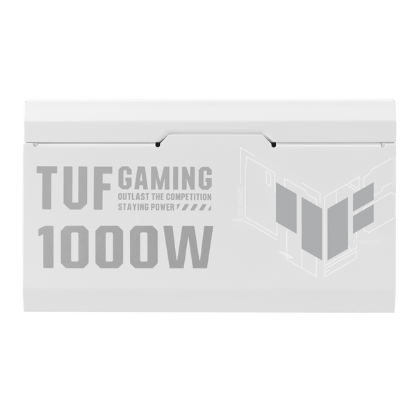 ASUS TUF-GAMING-1000G-WHITE PC電源 ATX 1000W 80PLUS Gold  【キャンセル不可・北海道沖縄離島配送不可】