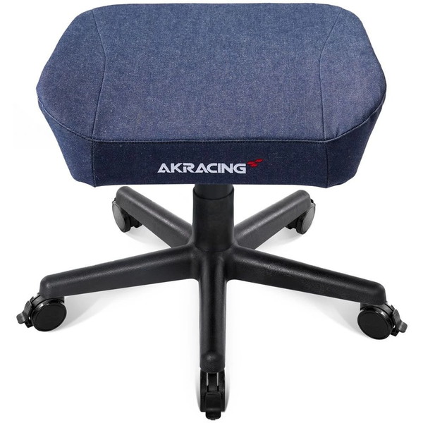 ゲーミングチェア・オフィスチェア アクセサリ AKRacing フットレスト Footrest Denim AKR-FOOTREST-DENIM 4549584360729 メーカー直送【代引・日時指定・キャンセル不可・北海道沖縄離島配送不可】