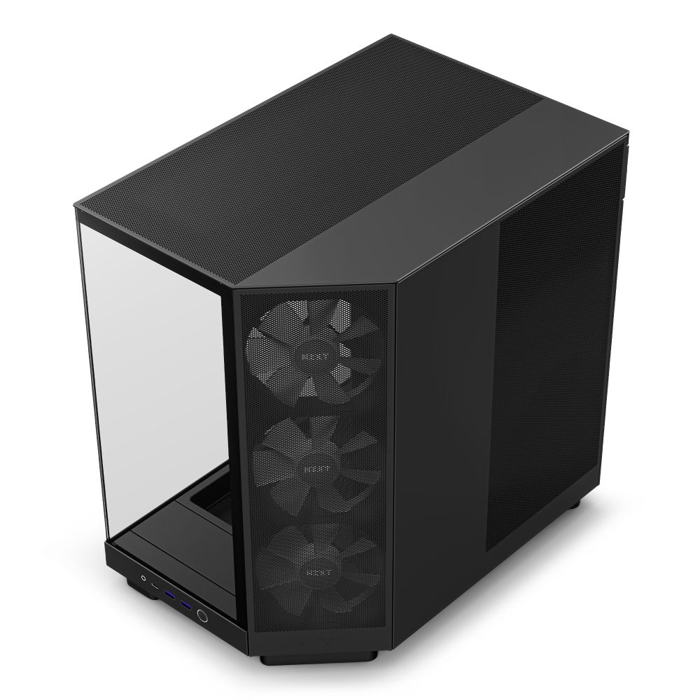 NZXT H6 FLOW ミドルタワーPCケース CC-H61FB-R1