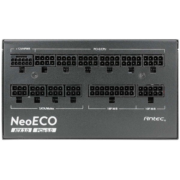 電源ユニット ANTEC アンテック NeoECO Gold NE1300G M ATX 3.0 対応規格 ATX12V 3.0 電源容量 1300W 80PLUS認証 GOLD サイズ 150x140x86mm 重量 1.66kg