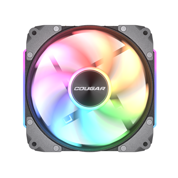 Cougar ケースファン12㎝ｘ3PACK CF-APR12HB3-RGB (Apolar 120 ARGB 3 Fan Pack) 【キャンセル不可・北海道沖縄離島配送不可】