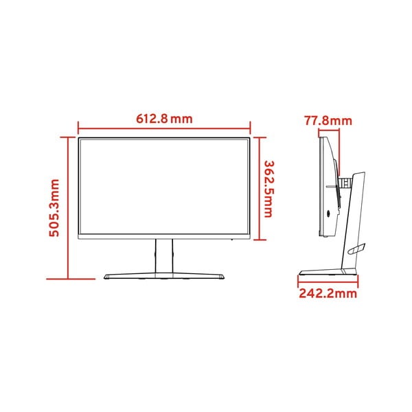 ゲーミングモニター Pixio PX277 Prime Neo PX277PN-O 27インチ WQHD 180Hz 2560x1440p 入力端子:HDMIx2/DPx1 液晶ディスプレイ Hamee株式会社 【キャンセル不可・北海道沖縄離島配送不可】