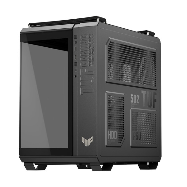 ASUS PCケース TUF Gaming GT502 Horizon ミドルタワー ATX Micro-ATX Mini-ITX 対応 ブラック 【キャンセル不可・北海道沖縄離島配送不可】