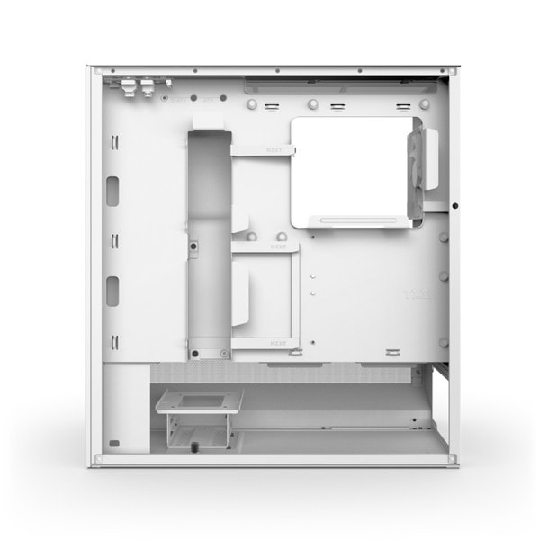 NZXT ミドルタワー PCケース H5 Flow RGB (2024) CC-H52FW-R1 120mm3連ファンx1 120mmファンx1 標準搭載 ホワイト 【キャンセル不可・北海道沖縄離島配送不可】