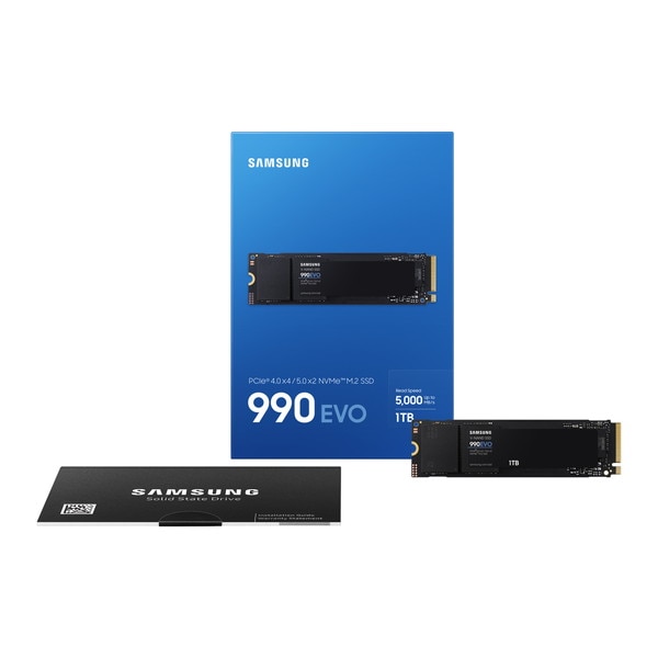 Samsung SSD 990 EVO（Gen4 NVMe） MZ-V9E1T0B-IT 容量 1TB 【キャンセル不可・北海道沖縄離島配送不可】