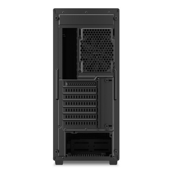 Sharkoon PCケース SHA-VK2-BK ミドルタワー ベースモデル ATX Micro-ATX Mini-ITX 対応  ブラック 【キャンセル不可・北海道沖縄離島配送不可】