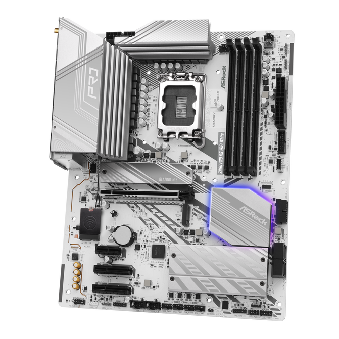 ASRock Z890 Pro RS WiFi White　intel Z890 マザーボード ATX  【キャンセル不可・北海道沖縄離島配送不可】