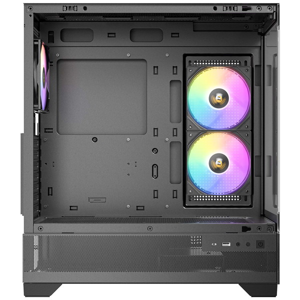 Antec ミドルタワーPCケース CX700 ARGB ブラック ATX対応 ARGBファン3基標準搭載 【キャンセル不可・北海道沖縄離島配送不可】