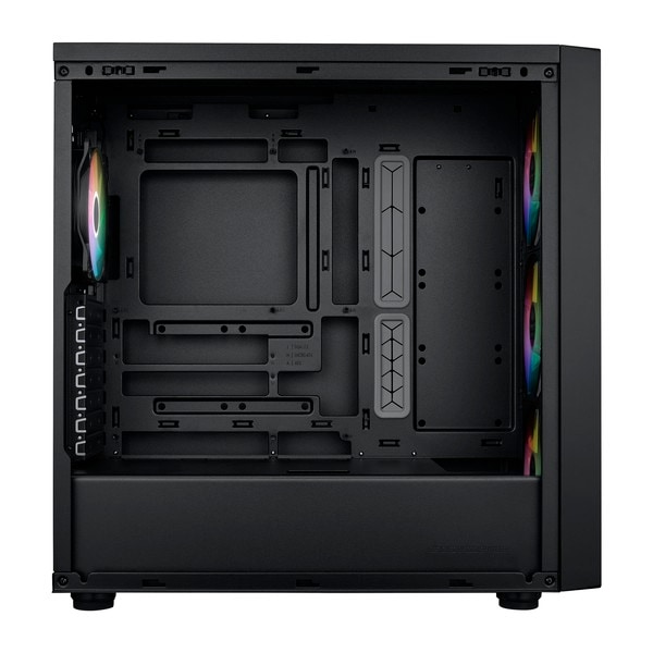 CoolerMaster 背面コネクターマザーボード対応140mmトリプルファン搭載ミドルタワーPCケース「MasterBox 600」 MB600-KGNN-S00【キャンセル不可・北海道沖縄離島配送不可】