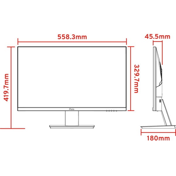 ゲーミングモニター Pixio PX259 Prime / White 24.5インチ FHD 280Hz 1920x1080p 入力端子:HDMIx2/DPx2 液晶ディスプレイ Hamee株式会社 【キャンセル不可・北海道沖縄離島配送不可】