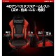 ゲーミングチェア MSI MAG-CH120 スチールフレーム 180°リクライニング対応 4Dアジャスタブルアームレスト 耐荷重150kg [MAGCH120] 【キャンセル不可・北海道沖縄離島配送不可】