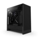 NZXT ミドルタワー PCケース H5 Flow (2024) CC-H52FB-01 120mmファンx2 標準搭載 ブラック 【キャンセル不可・北海道沖縄離島配送不可】