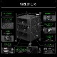 Bauhutte バウヒュッテ キャビネット ブラック 横39.5×奥行き37×高さ61.5cm4段収納ゲーム機収納ラック ブラック BHS-380G-BK 【代引・日時指定・キャンセル不可・北海道沖縄離島配送不可】 -メーカー直送- ※メーカー在庫潤沢