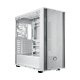 CoolerMaster 背面コネクターマザーボード対応ミドルタワーPCケース「MasterBox 600 Lite White」 MB600L-WGNN-S00 ホワイト 白【キャンセル不可・北海道沖縄離島配送不可】