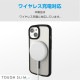 ELECOM エレコム PM-A23ATSLFCMBK iPhone 15 ﾊｲﾌﾞﾘｯﾄﾞｹｰｽ TOUGH SLIM LITE ﾌﾚｰﾑｶﾗｰ MAGKEEP ｽﾄﾗｯﾌﾟｼｰﾄ付属 ﾌﾞﾗｯｸ【キャンセル不可・北海道沖縄離島配送不可】