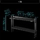 Bauhutte デスクラック2 ホワイト BHS-1200HN-WH 高さ78.5x幅121x奥行き30cm 前後2段階調節 【代引・日時指定・キャンセル不可・北海道沖縄離島配送不可】 -メーカー直送- ※メーカー在庫残りわずか