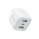 ELECOM エレコム MPA-ACCP4032WH AC充電器 USB充電器 USB Power Delivery対応 32W USB-C1ﾎﾟｰﾄ USB-A2ﾎﾟｰﾄ ｽｲﾝｸﾞﾌﾟﾗｸﾞ ﾎﾜｲﾄ【キャンセル不可・北海道沖縄離島配送不可】