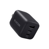 ELECOM エレコム MPA-ACCP4465BK AC充電器 USB充電器 USB Power Delivery対応 PPS対応 65W USB-C2ﾎﾟｰﾄ USB-A1ﾎﾟｰﾄ ｽｲﾝｸﾞﾌﾟﾗｸﾞ ﾌﾞﾗｯｸ【キャンセル不可・北海道沖縄離島配送不可】