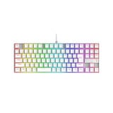 REDRAGON ゲーミングキーボード 日本語テンキーレス 銀軸92KEY ホワイトモデル KUMARA K552W-RGB-JPTI ホワイト