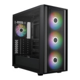 CoolerMaster 背面コネクターマザーボード対応140mmトリプルファン搭載ミドルタワーPCケース「MasterBox 600」 MB600-KGNN-S00【キャンセル不可・北海道沖縄離島配送不可】